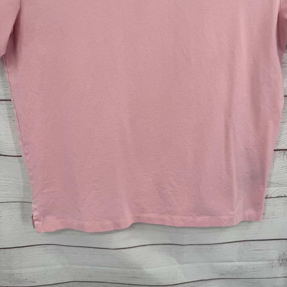 Polo Ralph Lauren Golf Polo Shirt XL Fly‎ Emirates Logo Pink Pro Fit